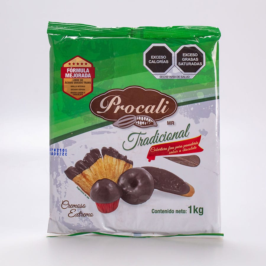 Cobertura Tradicional Sabor Chocolate Procali 1 Kg